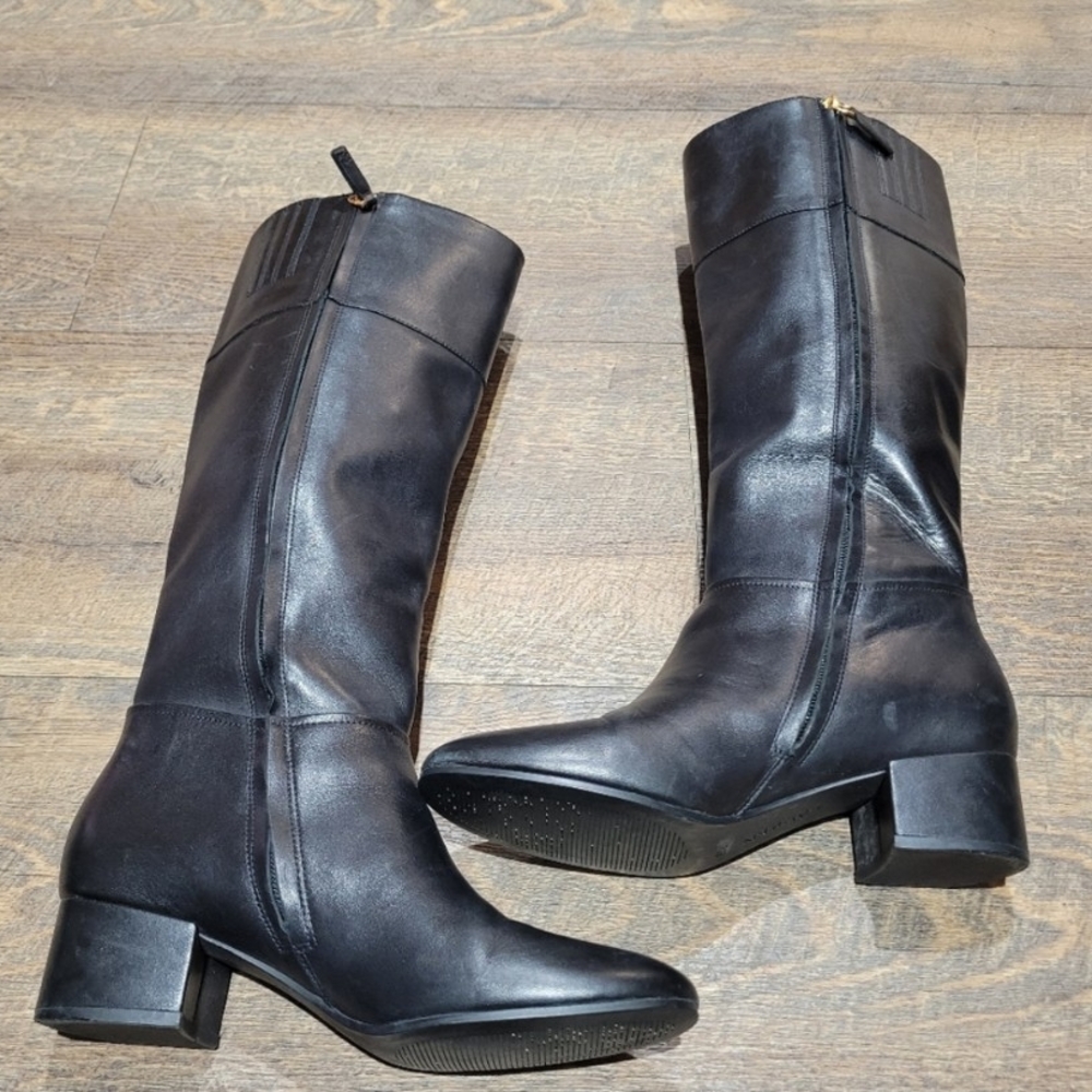 Ralph Lauren Black Riding Boots - Picture 4 of 16